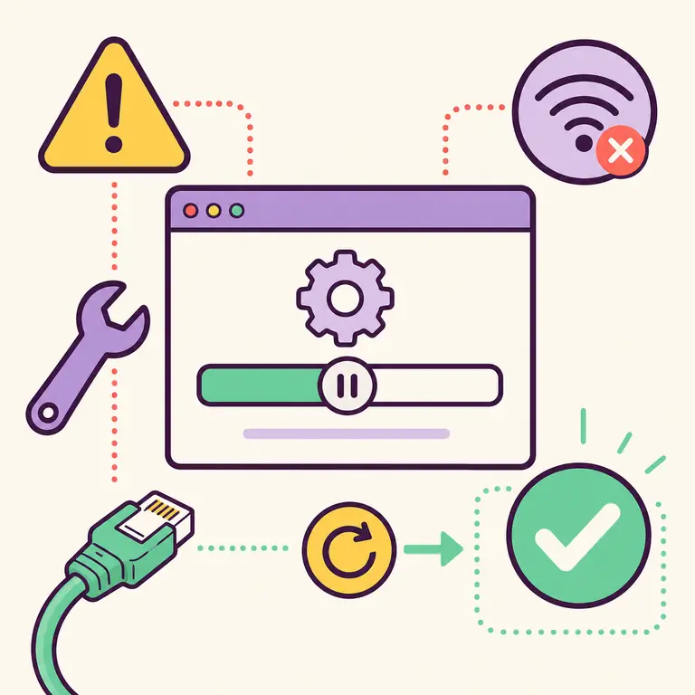Editorial illustration for iCUE download stuck at 33 percent